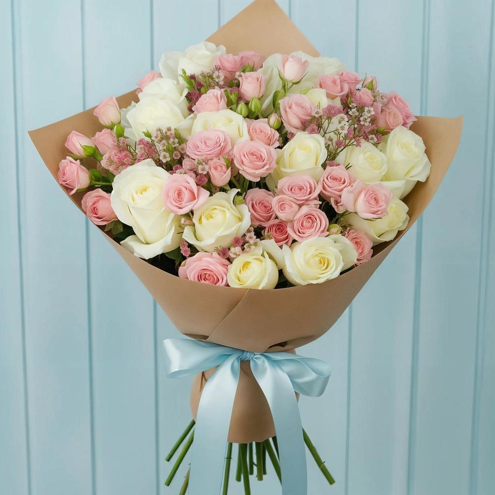 Букет цветов из: Розы в Зюзино