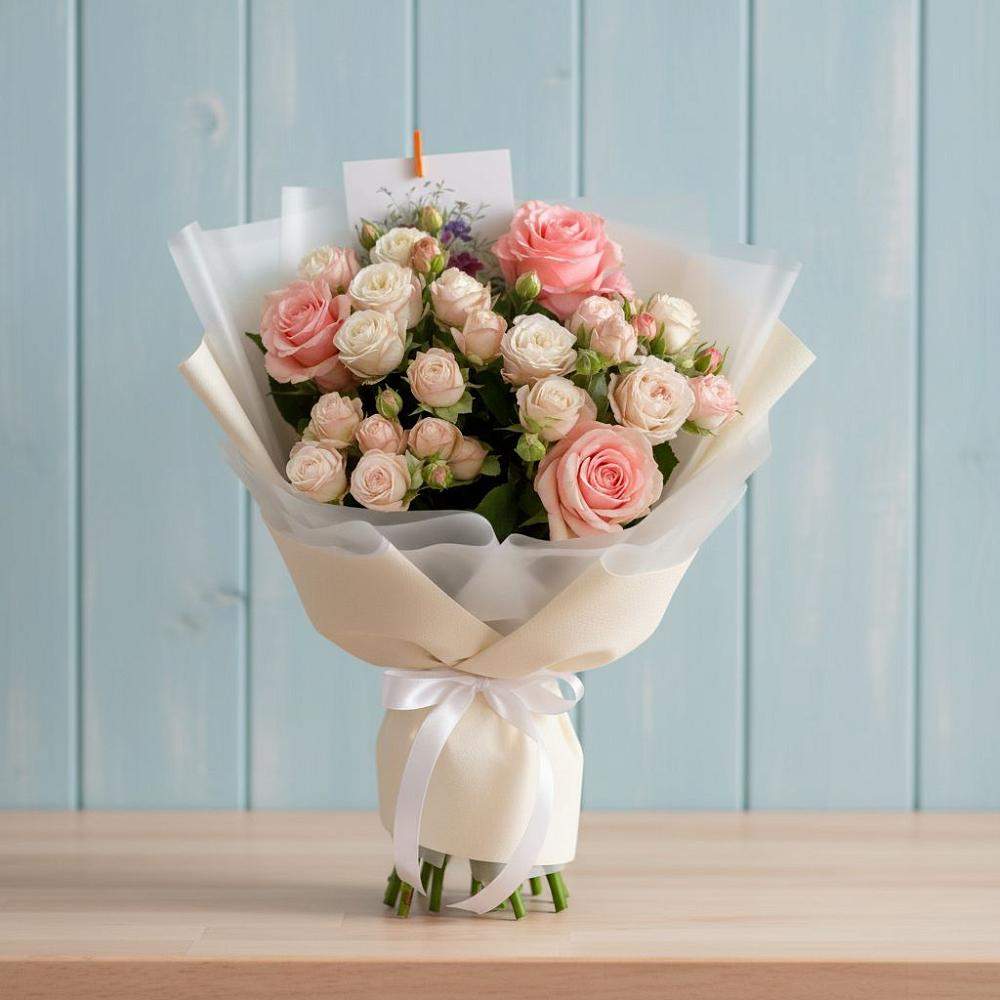 Букет цветов из: Розы в Зюзино