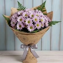 Букет цветов из:  Хризантемы в Зюзино