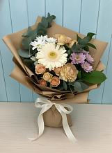 Букет цветов из:  Герберы и Хризантемы в Зюзино
