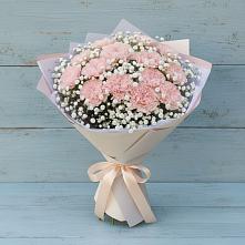 Букет цветов из:  Гвоздики в Зюзино