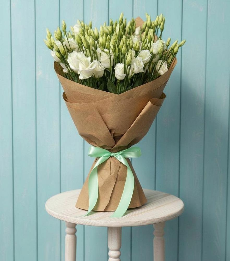 Букет цветов из: Лизиантусы в Зюзино