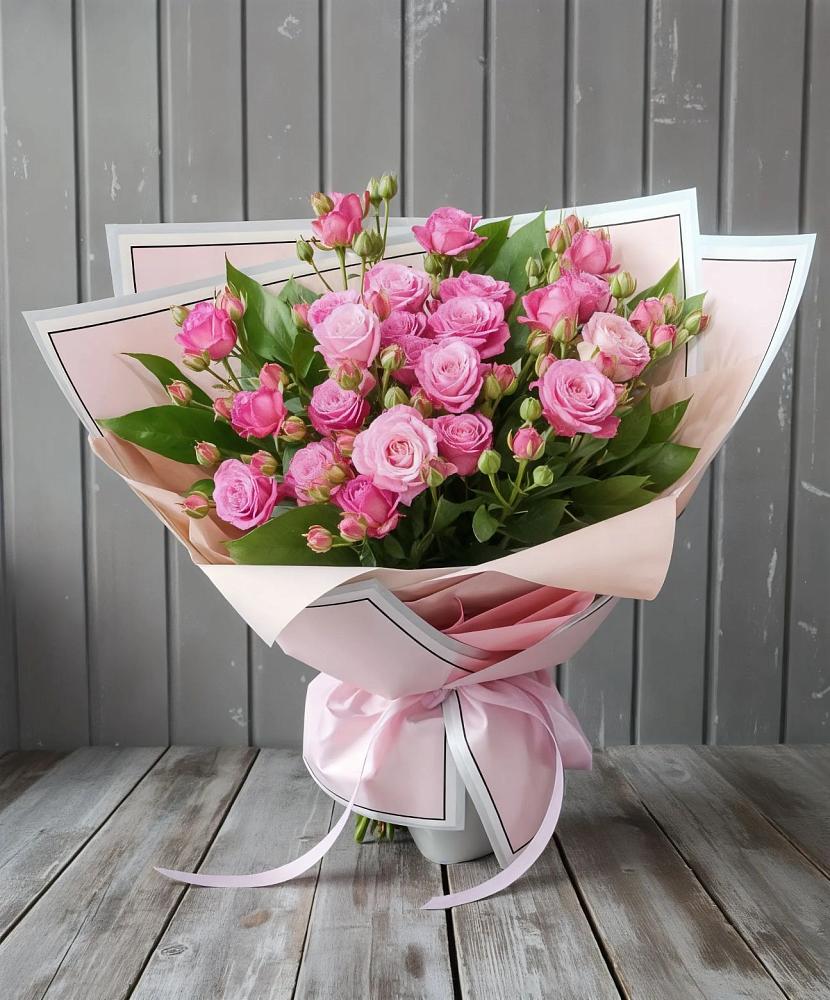 Букет Розовый кустик в Зюзино