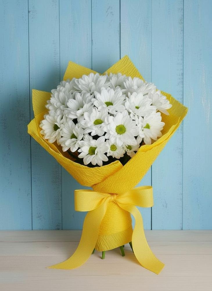 Букет цветов из: Хризантемы в Зюзино