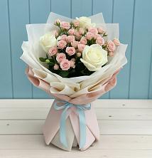 Букет цветов из:  Розы в Зюзино