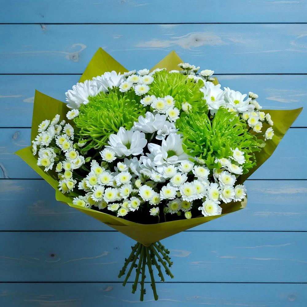 Букет цветов из: Хризантемы в Зюзино