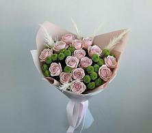 Букет цветов из:  Розы и Хризантемы в Зюзино