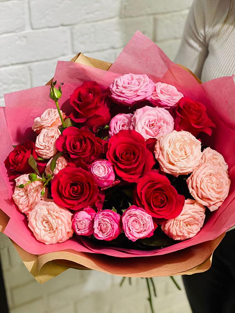 Букет цветов из: Розы в Зюзино