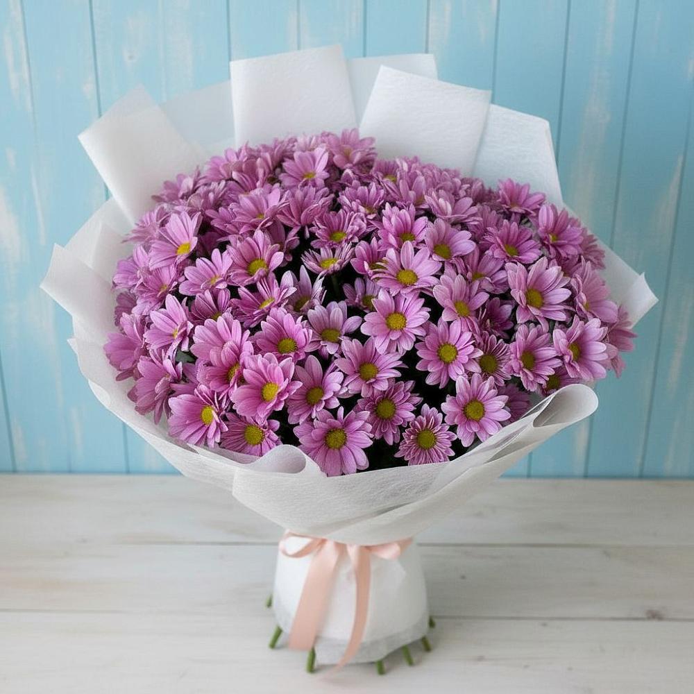 Букет цветов из: Хризантемы в Зюзино