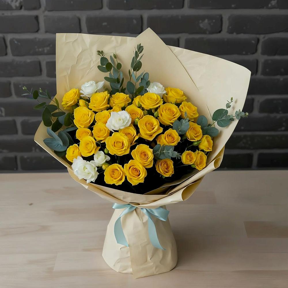 Букет цветов из: Розы в Зюзино