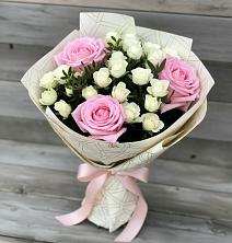 Букет цветов из:  Розы в Зюзино