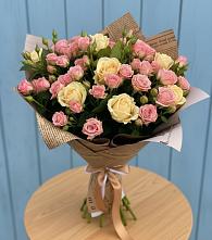 Букет цветов из:  Розы в Зюзино