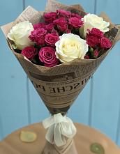 Букет цветов из:  Розы в Зюзино