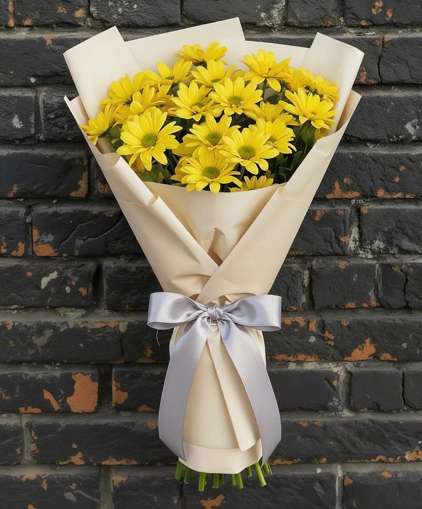 Букет цветов из: Хризантемы в Зюзино