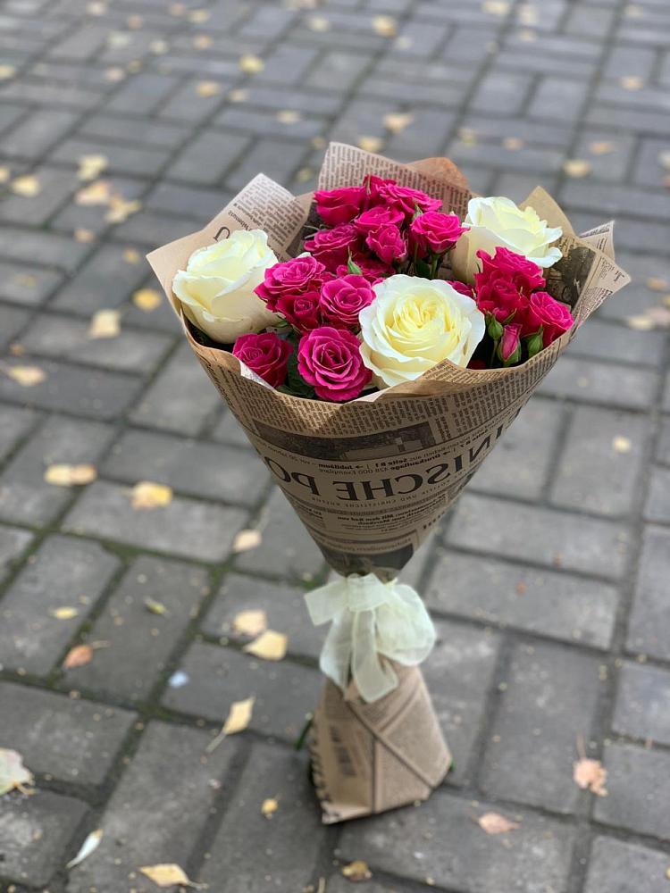 Букет цветов из: Розы в Зюзино