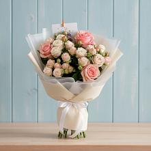 Букет цветов из:  Розы в Зюзино