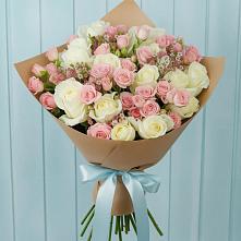 Букет цветов из:  Розы #REPLACE_PRED# Зюзино